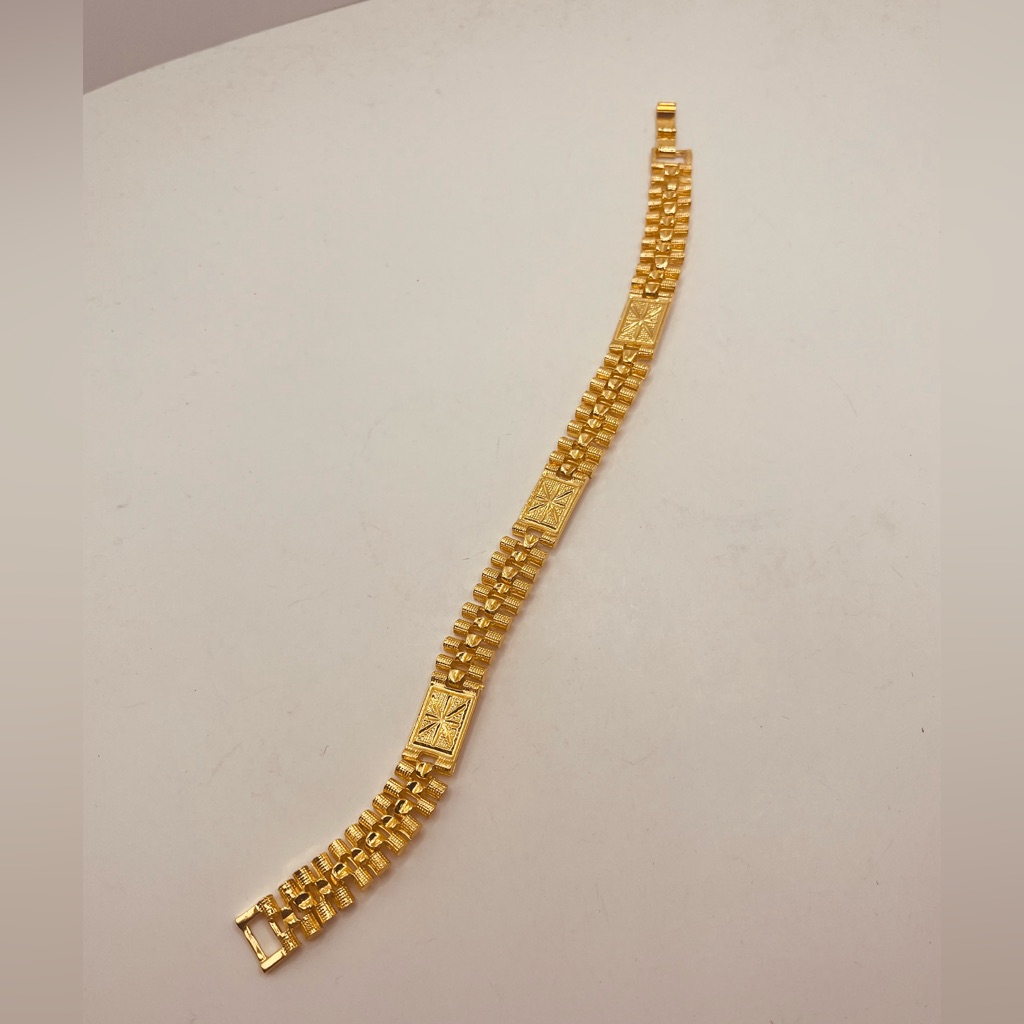 Gold Plated Bracelet For Women Hip Hop Design 17$